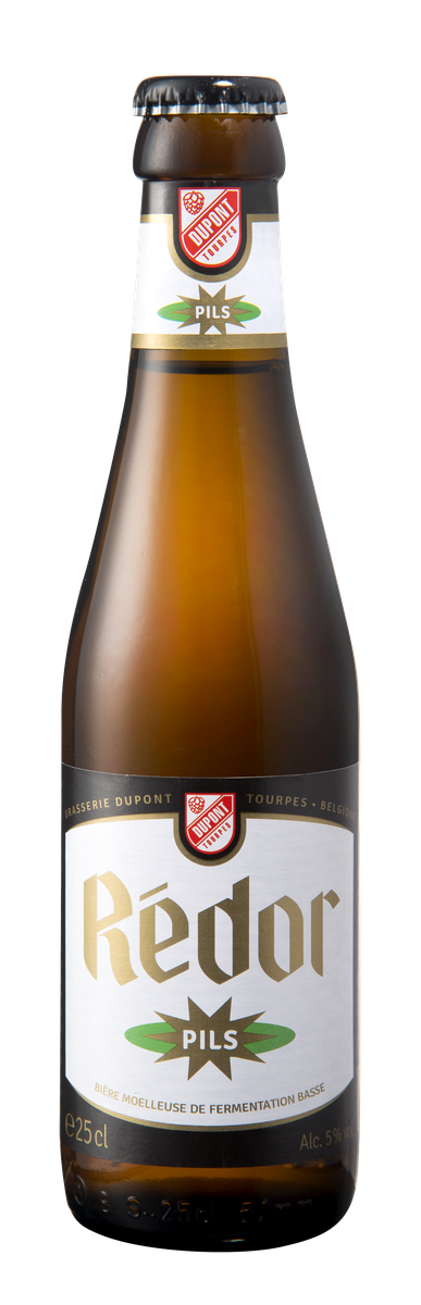 5410702001345 Rédor Pils 25cl - Officiële fles packshot hoge definitie Brouwerij Dupont